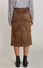 2822726 D Suede Midi Skirt