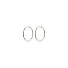 April Recycled Small-Size Hoop Earrings