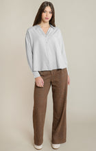 2823712 D Relaxed Button Front Shirt