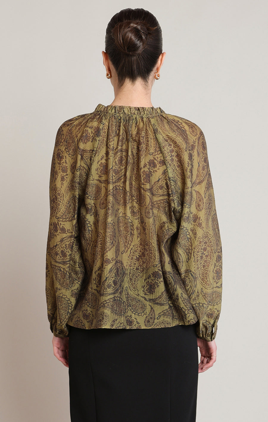 2823724 T Button Front Blouse
