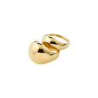 EVON recycled chunky rings 2-in-1