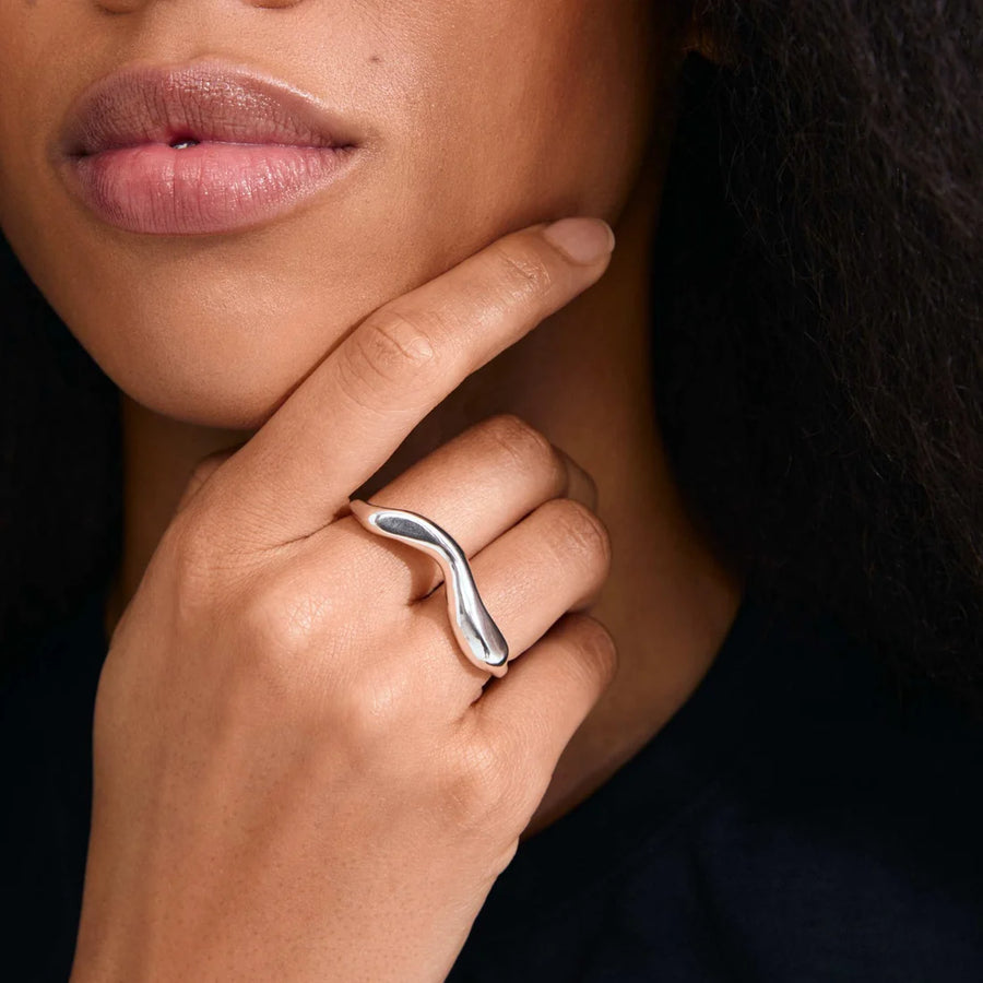 EVON recycled double ring