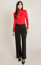2827043 T Fine Knit Mockneck Top