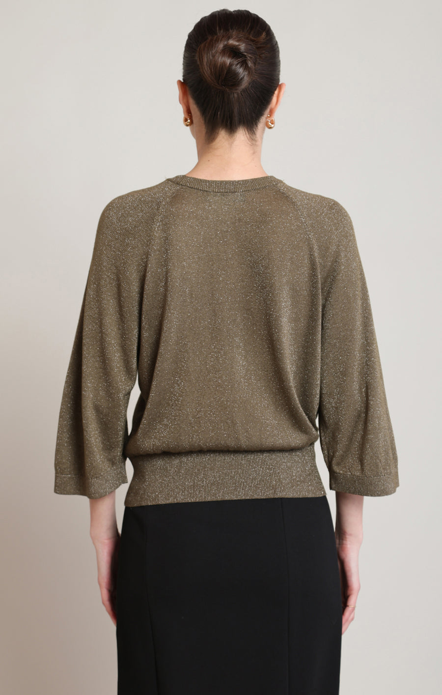 2827051 T Glitter Knit Top