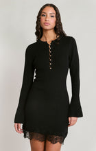 2827503 D Lace Hem Mini Dress