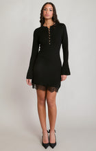 2827503 D Lace Hem Mini Dress