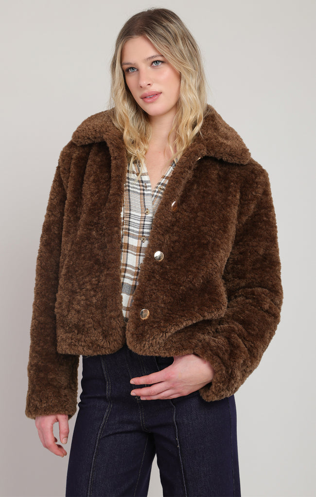 2829506 DG Faux Fur Coat