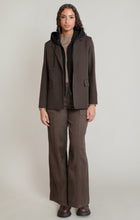 2829511 D Detachable Hooded  Blazer
