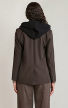 2829511 D Detachable Hooded  Blazer