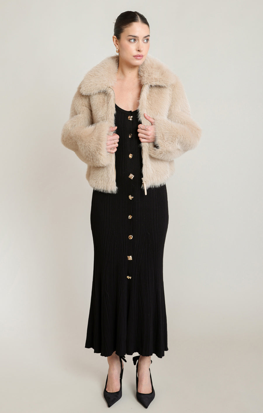 2829519 T Faux Fur Jacket