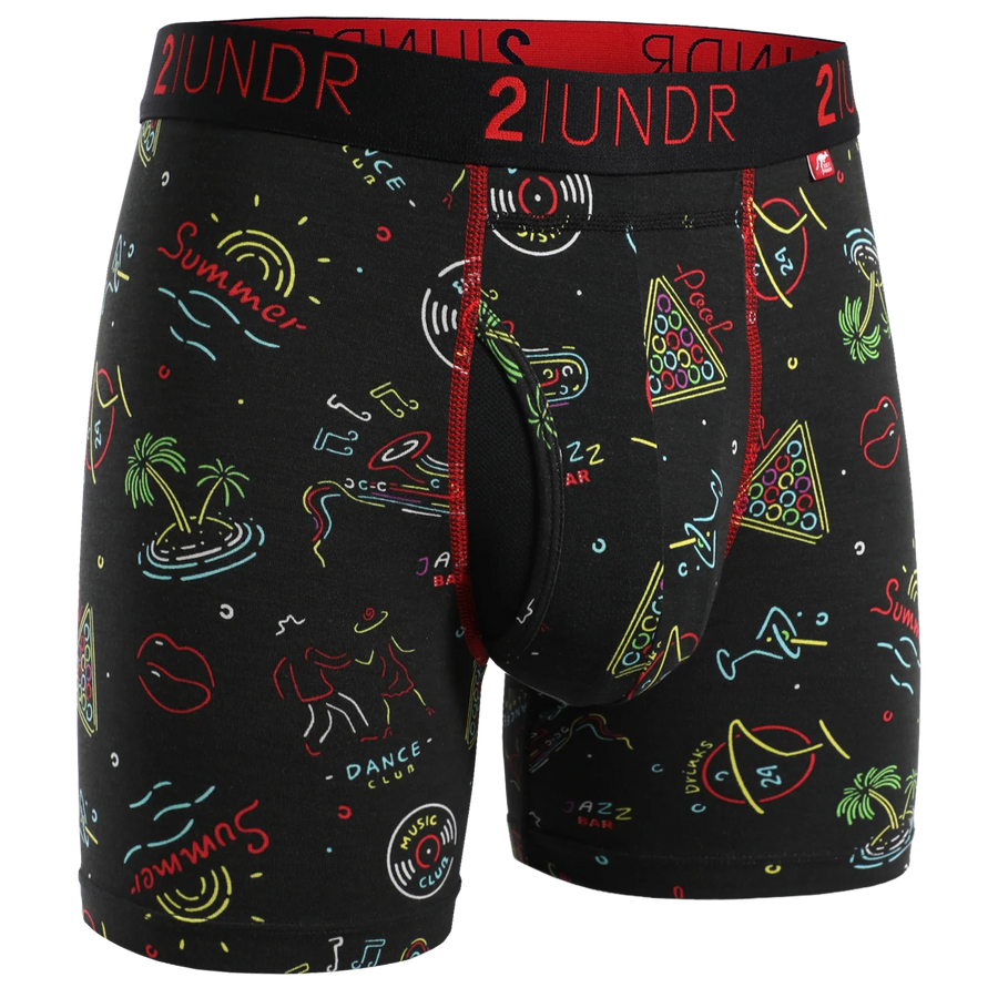 2UNDR Swing Shift - Vegas Baby - 6" Boxer Brief