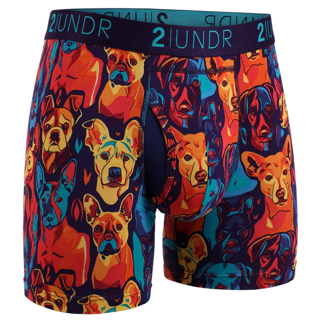 2UNDR Swing Shift - Mans Best Friend - 6" Boxer Brief