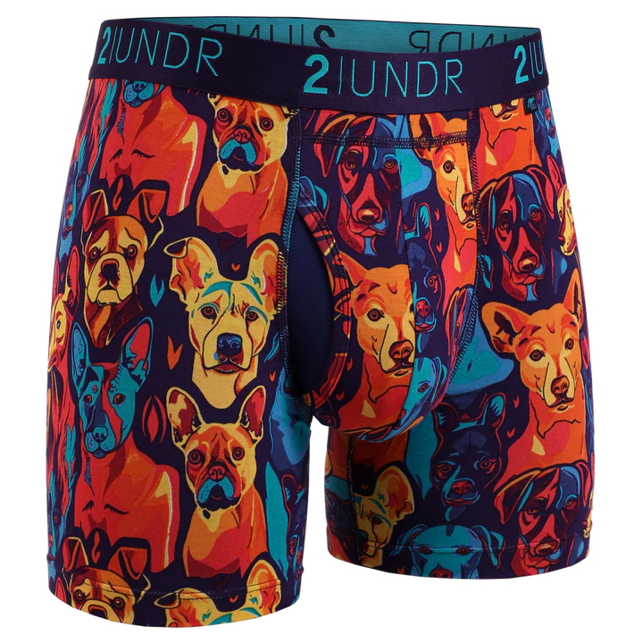 2UNDR Swing Shift - Mans Best Friend - 6" Boxer Brief
