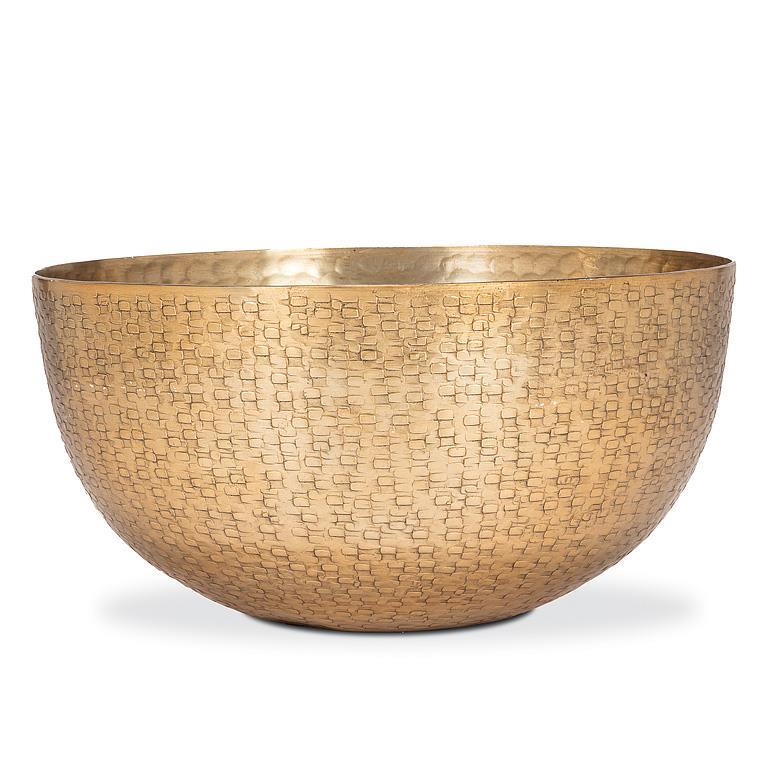 Round Hammered Bowl