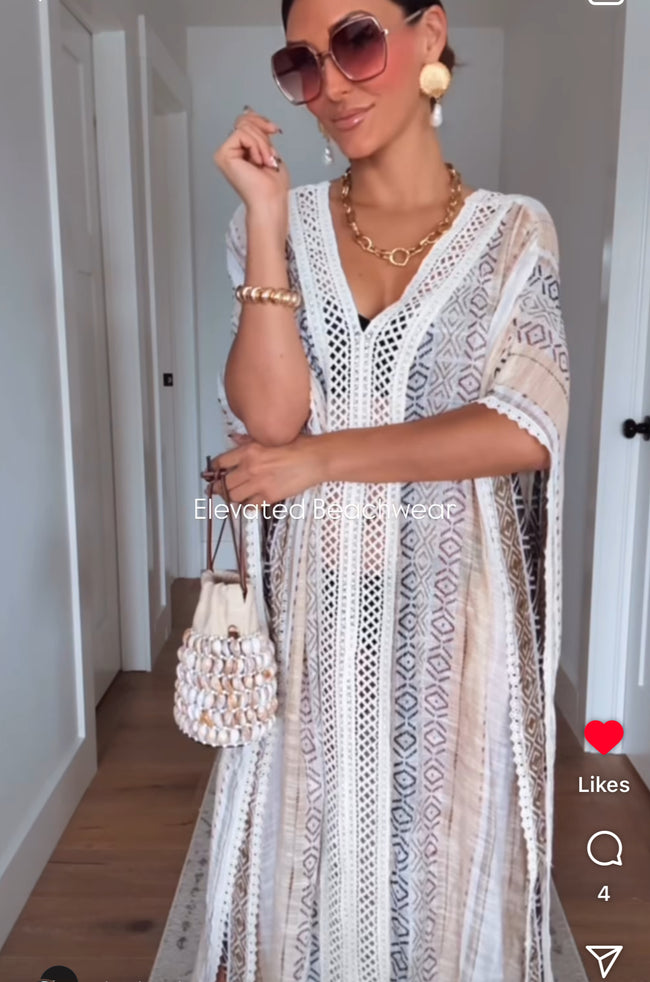 Tribal Stripe Cover Up