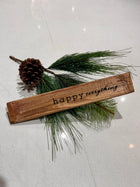 Engraved Vintage Shutter Sticks