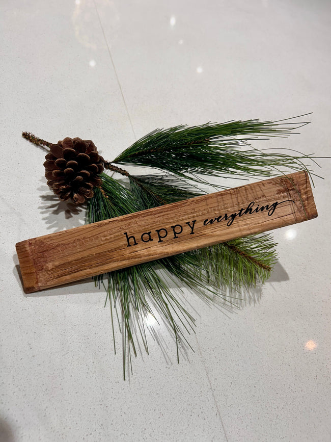 Engraved Vintage Shutter Sticks