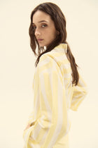 Vicenzo Shirt Striped Yellow
