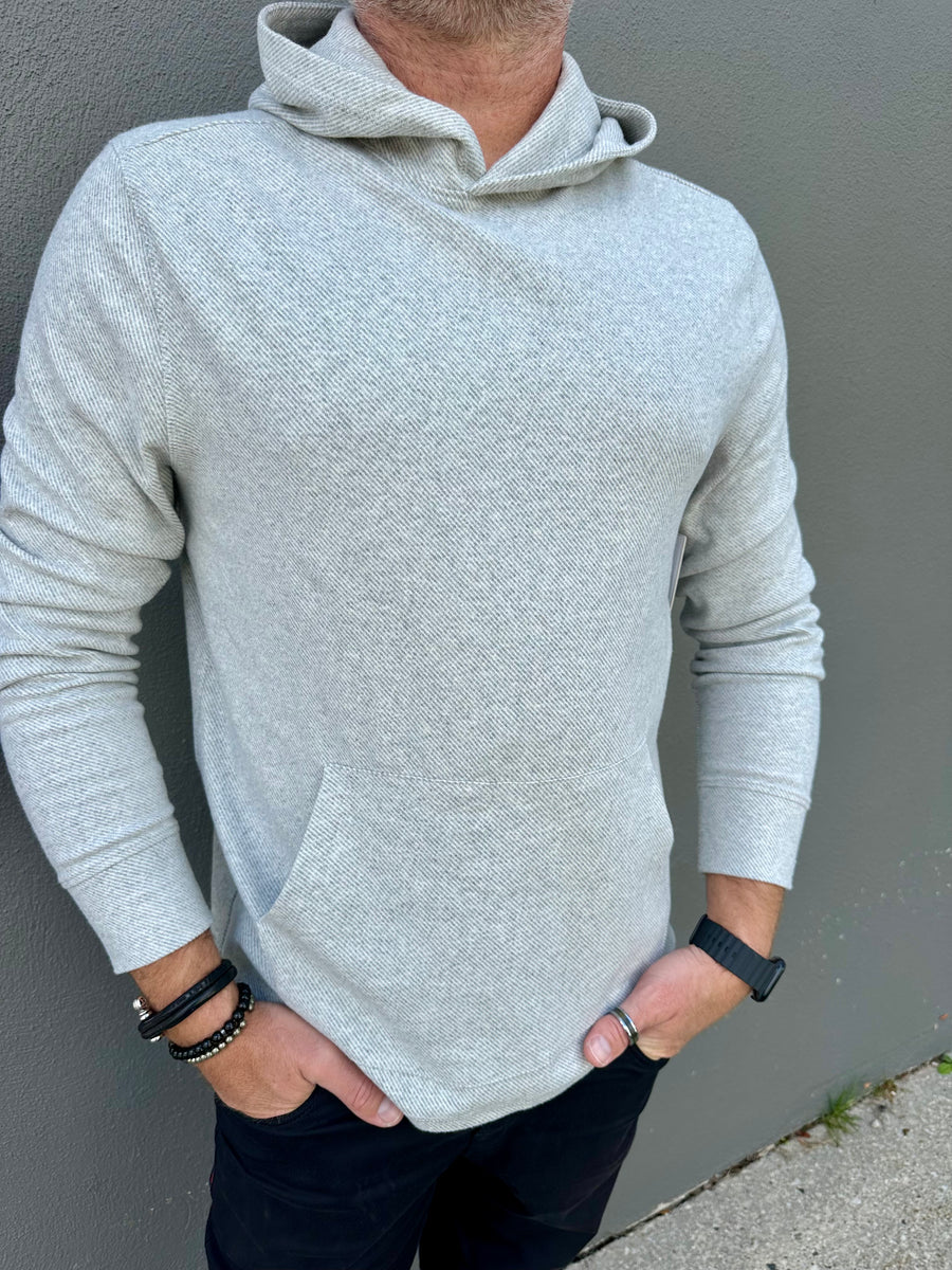 Hero Stretch Knit Hoodie - Grey