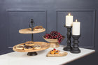 Oval 2-Tier Plate