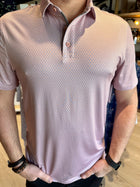 M-COREKT2099 Stateline Geo Dot Print Performance Polo