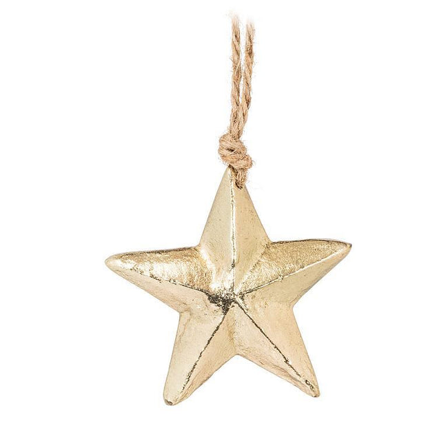 Gold Star Ornament