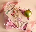 The Grinch Gold Bow French Hair Pin
