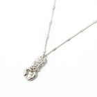 Draid Necklace Silvery