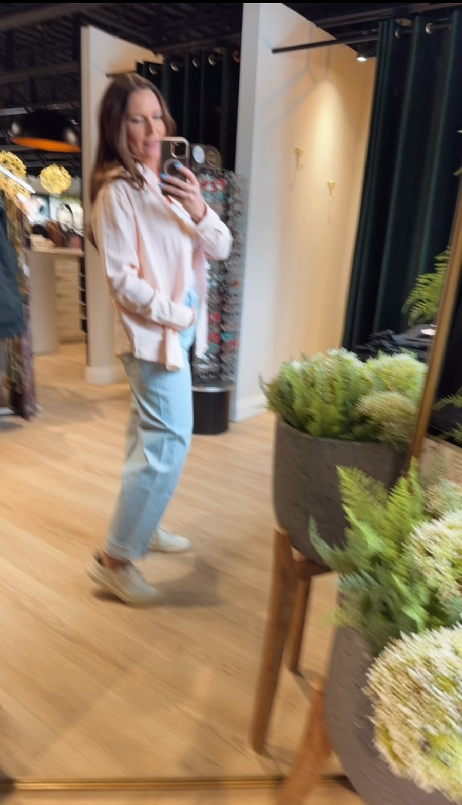 2723743 D Textured Button Front Shirt