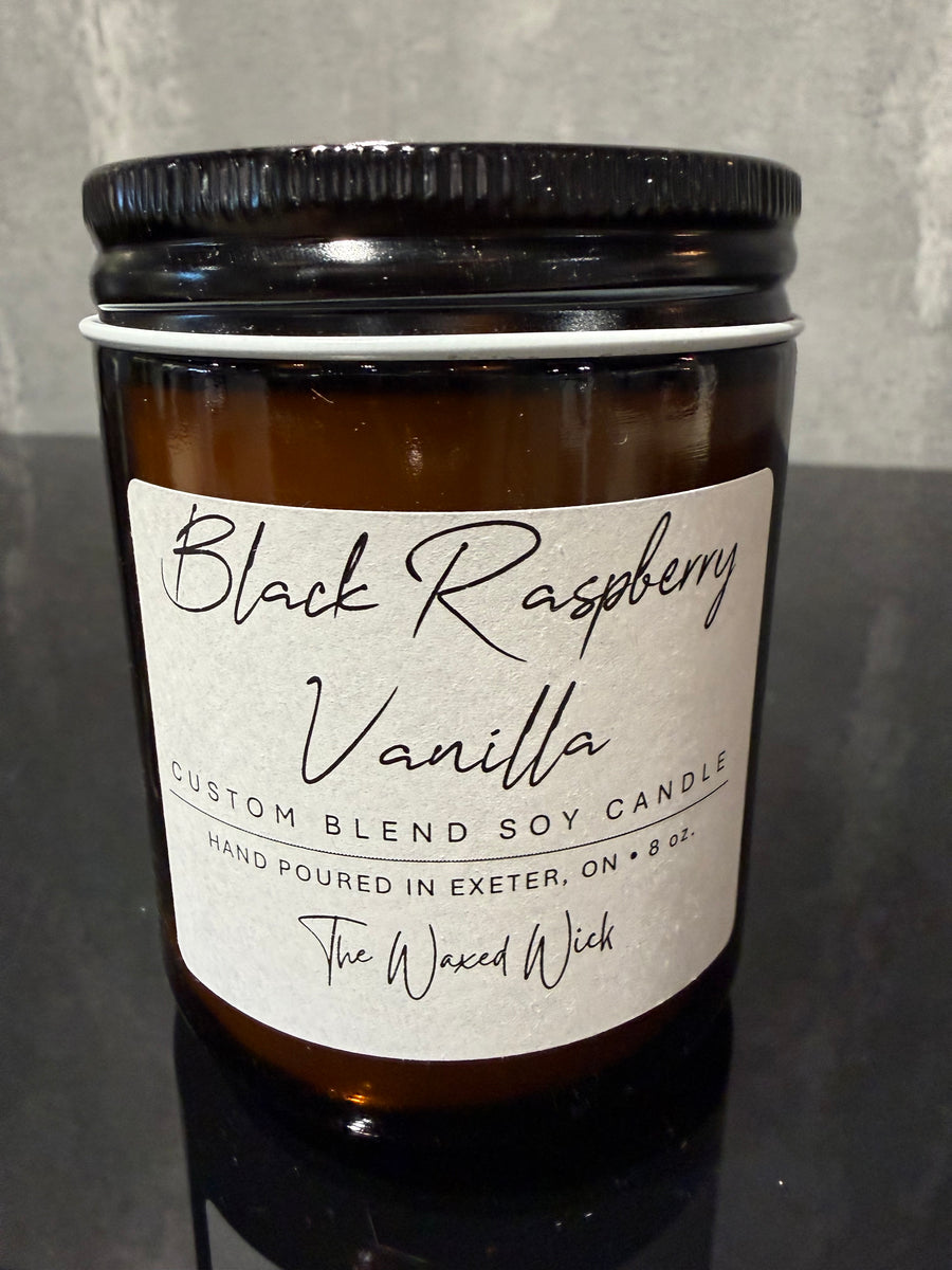 Black Raspberry 8oz Candle