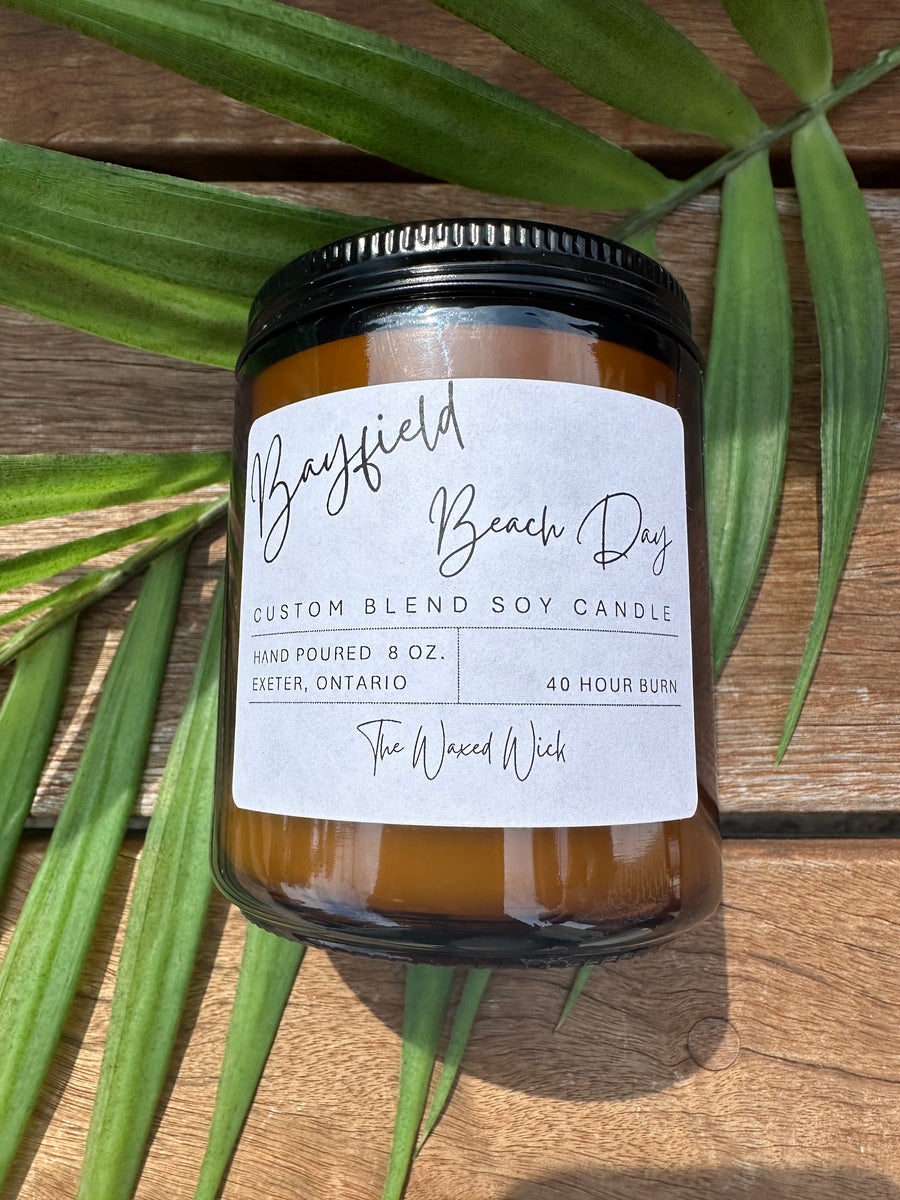 Bayfield Beach Day 8oz Candle