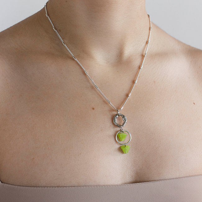 Crofa Necklace - Lime
