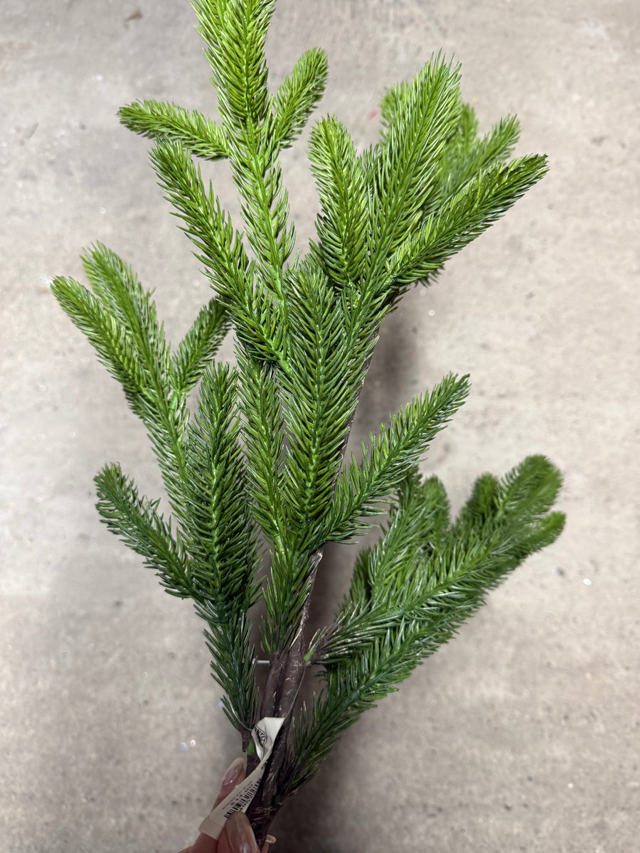 81640 31" Fresh Touch Green Spruce Branch