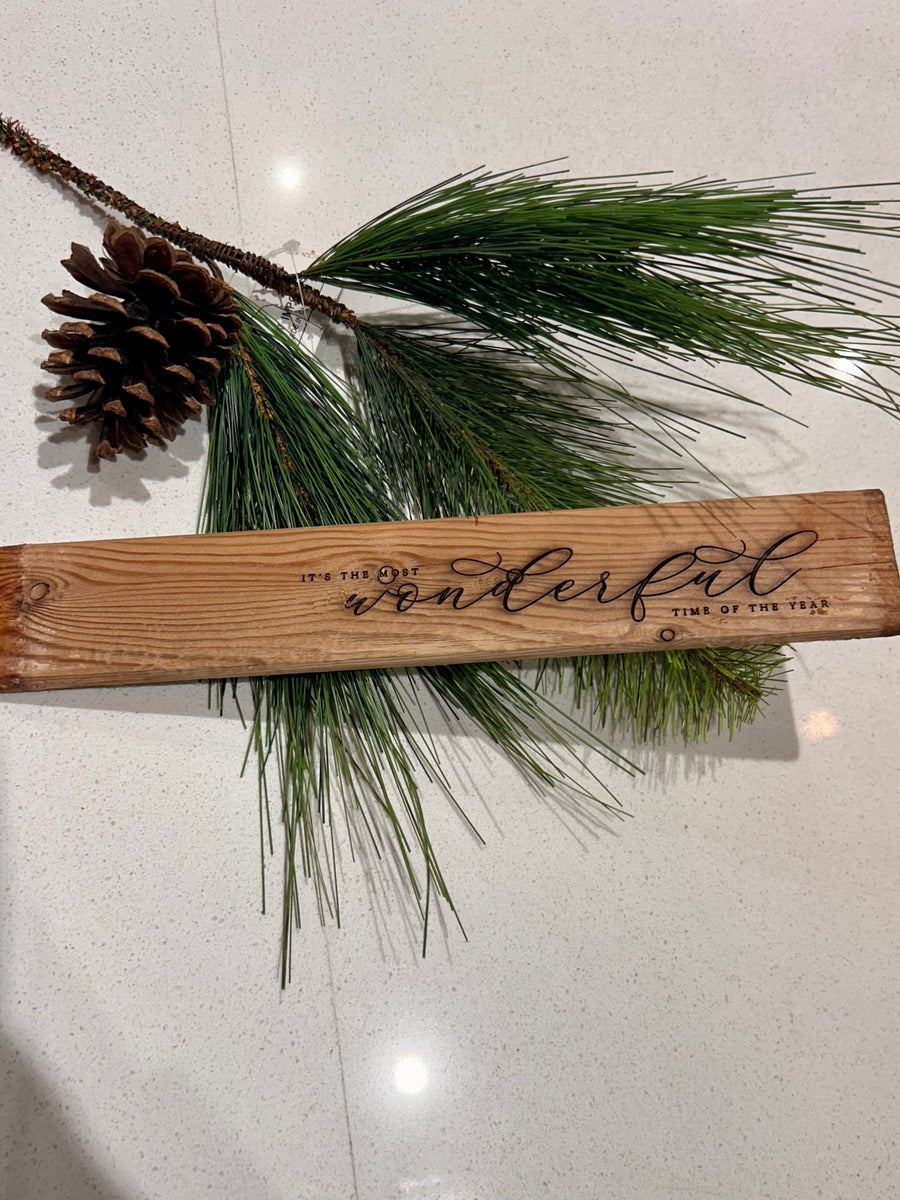 Engraved Vintage Shutter Sticks