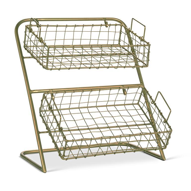 Storage Stand with 2 Trays