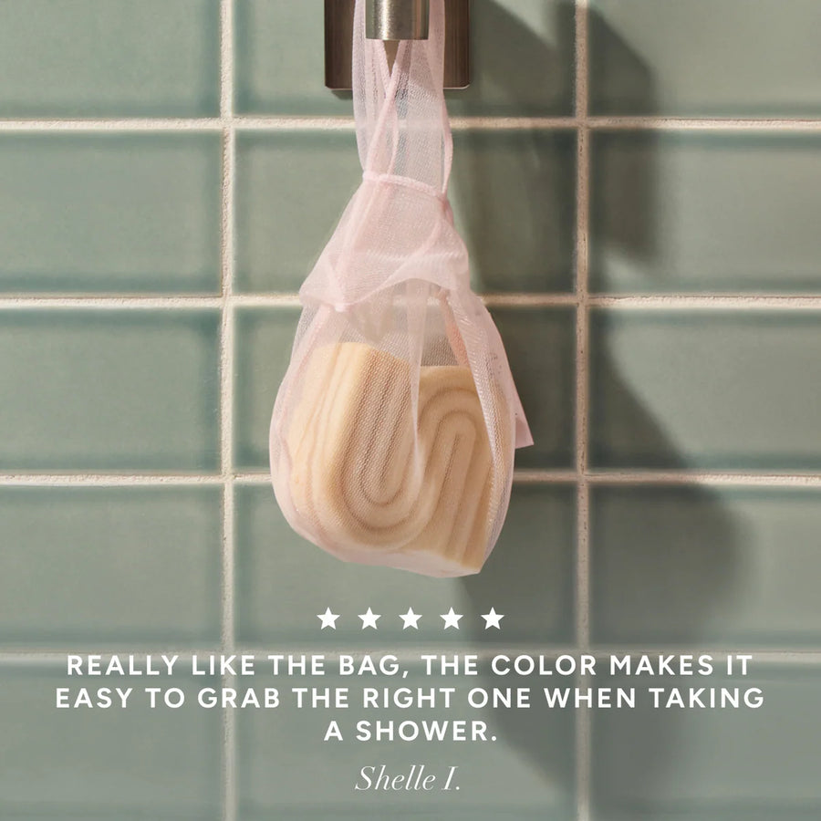 Shampoo Beauty Bar Bag - Blush