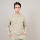 56MF410S French Terry Oversized Crew