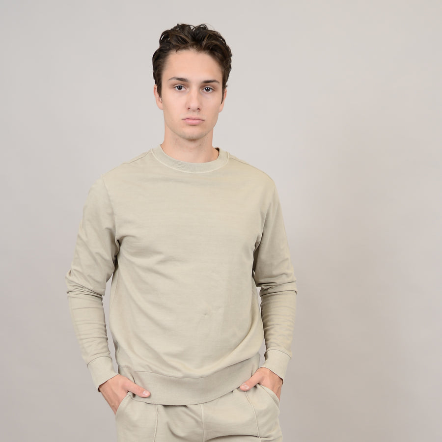 56MF410S French Terry Oversized Crew