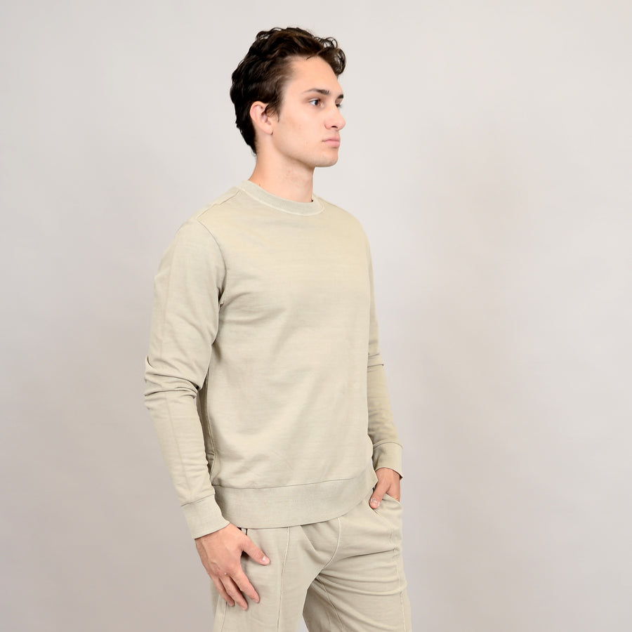 56MF410S French Terry Oversized Crew