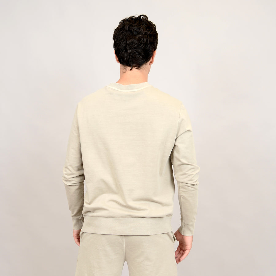 56MF410S French Terry Oversized Crew