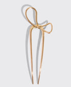 The Grinch Gold Bow French Hair Pin