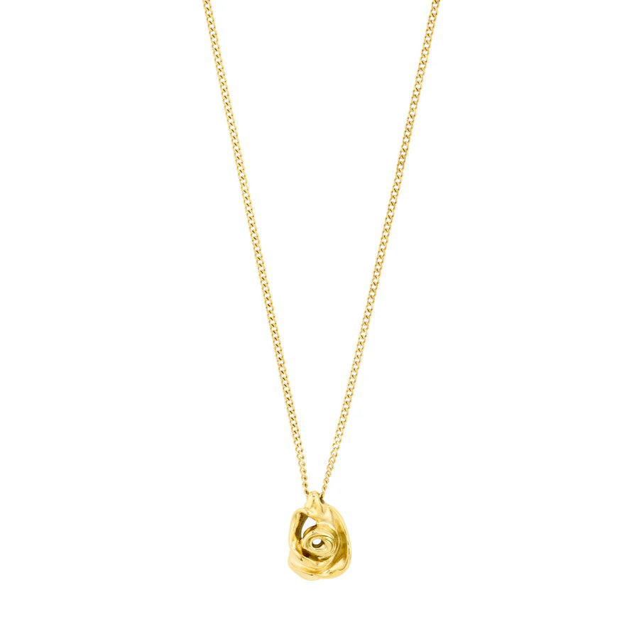 RIYAN recycled rose pendant necklace