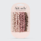 Ultra Petite Satin Scrunchies - Terracotta 6pcs