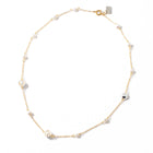 Isadora Silvery & Gold Necklace