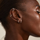 Ariella Recycled Hoop Earrings 2-in-1 Set