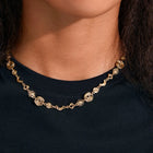 MISHA recycled charms necklace
