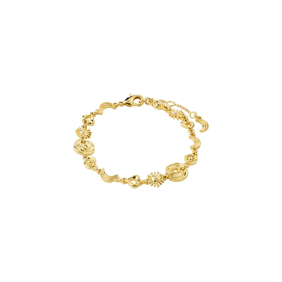MISHA recycled charms bracelet