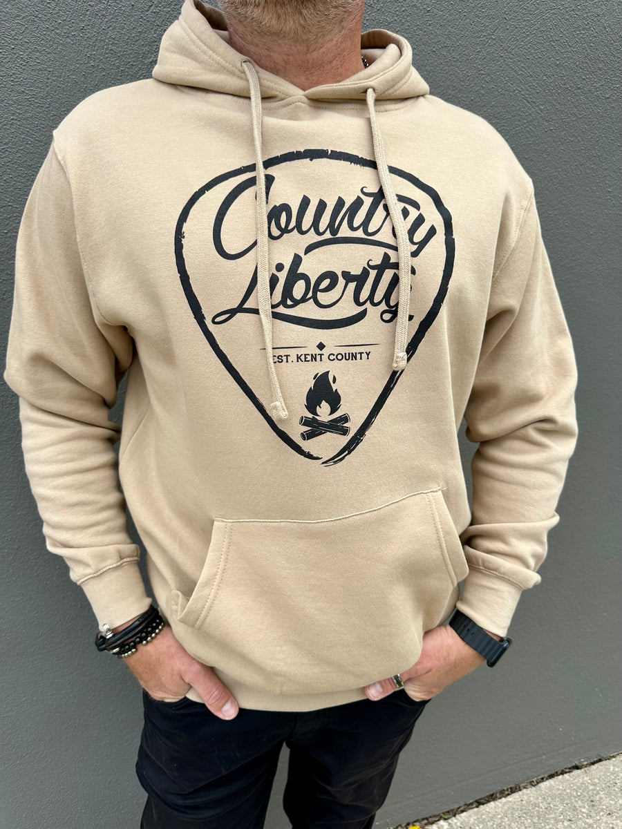 Country Liberty Sand Hoodie