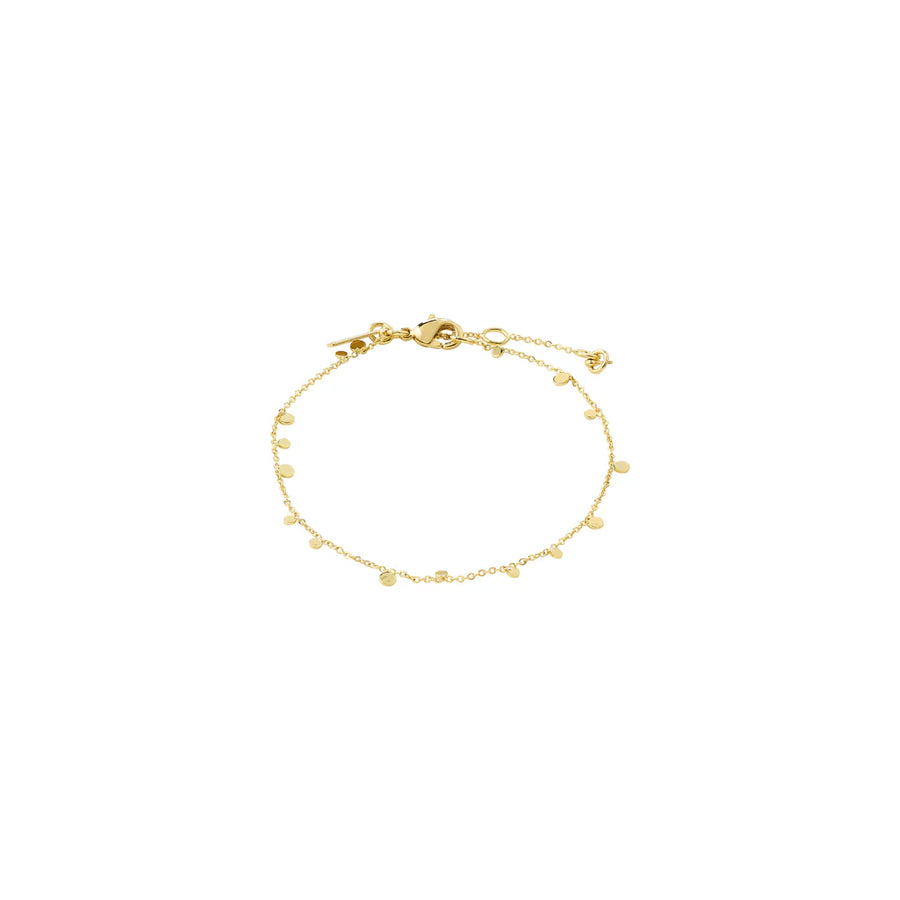BAYLEN recycled tiny coin bracelet