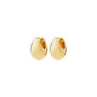 KAISYN recycled droplet hoop earrings